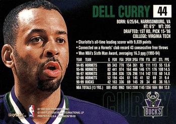 1999-00 SkyBox Dominion #44 Dell Curry Back