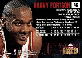 1999-00 SkyBox Dominion #46 Danny Fortson Back
