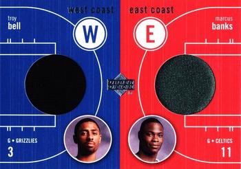 2003-04 Upper Deck - East Coast/West Coast #EW-TB/BA Troy Bell / Marcus Banks Front