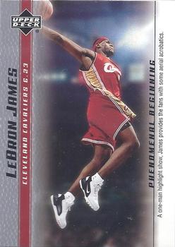 2003-04 Upper Deck LeBron James Phenomenal Beginning #13 LeBron James Front