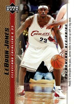 2003-04 Upper Deck LeBron James Phenomenal Beginning - Gold #19 LeBron James Front