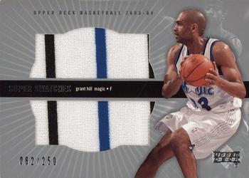 2003-04 Upper Deck - Super Swatches #GH-SS Grant Hill Front