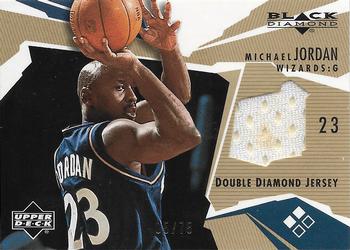 2003-04 Upper Deck Black Diamond - Double Diamond Jersey Gold #BD2-MJ Michael Jordan Front