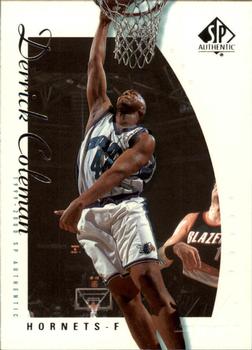 1999-00 SP Authentic #8 Derrick Coleman Front