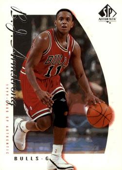 1999-00 SP Authentic #12 B.J. Armstrong Front