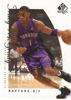 1999-00 SP Authentic #80 Tracy McGrady Front