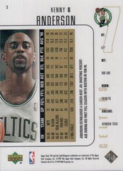 1999-00 SPx #5 Kenny Anderson Back