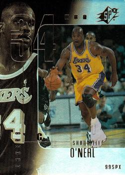 1999-00 SPx #36 Shaquille O'Neal Front