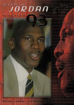 1999-00 SPx - Decade of Jordan #J5 Michael Jordan Front