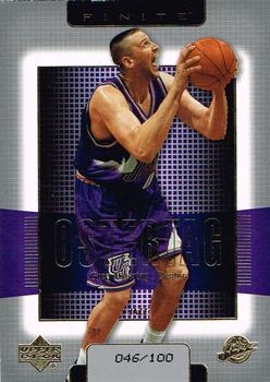 2003-04 Upper Deck Finite - Gold #192 Greg Ostertag Front