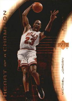 2003-04 Upper Deck Hardcourt - Heart of a Champion #MJ5 Michael Jordan Front