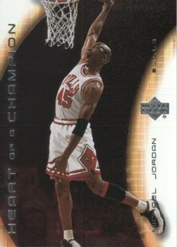 2003-04 Upper Deck Hardcourt - Heart of a Champion #MJ7 Michael Jordan Front