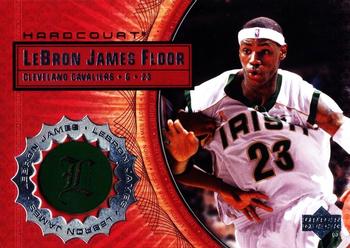 Lot - 2003 Upper Deck Hardcourt Floor Patch LeBron James Rookie Jersey #LB5  Basketball Card