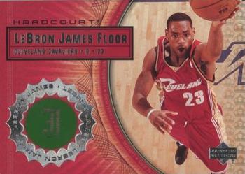2003-04 Upper Deck Hardcourt - LeBron James Floor #LB7 LeBron James Front
