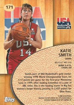1999-00 Stadium Club #171 Katie Smith Back