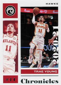 2020-21 Panini Chronicles #7 Trae Young Front
