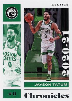 2020-21 Panini Chronicles #9 Jayson Tatum Front