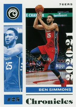 2020-21 Panini Chronicles #19 Ben Simmons Front