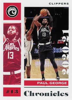2020-21 Panini Chronicles #37 Paul George Front
