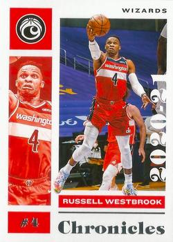 2020-21 Panini Chronicles #38 Russell Westbrook Front