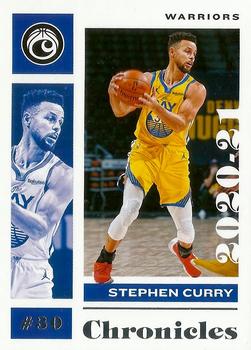 2020-21 Panini Chronicles #50 Stephen Curry Front