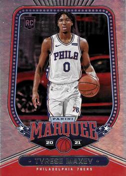 2020-21 Panini Chronicles #260 Tyrese Maxey Front