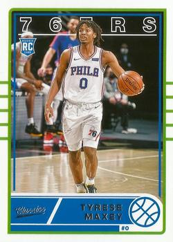 2020-21 Panini Chronicles #631 Tyrese Maxey Front
