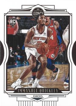 2020-21 Panini Chronicles #678 Immanuel Quickley Front