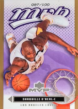 2003-04 Upper Deck MVP - Gold #73 Shaquille O'Neal Front
