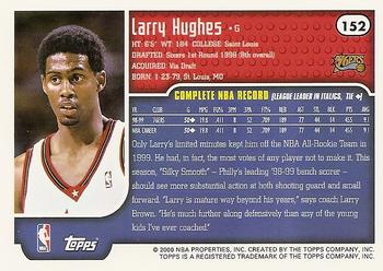 1999-00 Topps #152 Larry Hughes Back