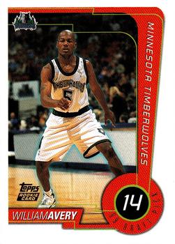 1999-00 Topps #236 William Avery Front