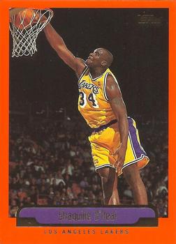 1999-00 Topps #23 Shaquille O'Neal Front