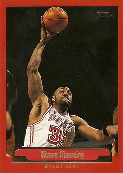 1999-00 Topps #62 Alonzo Mourning Front