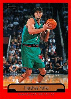 1999-00 Topps #27 Cherokee Parks Front