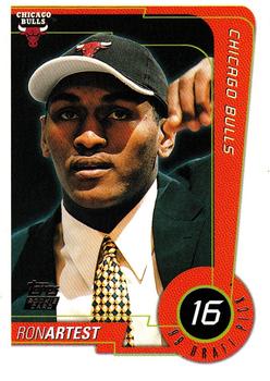 1999-00 Topps #113 Ron Artest Front