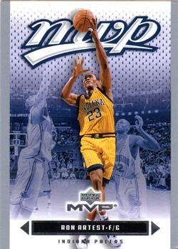 2003-04 Upper Deck MVP - Silver #63 Ron Artest Front