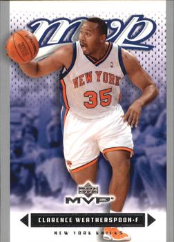 2003-04 Upper Deck MVP - Silver #124 Clarence Weatherspoon Front