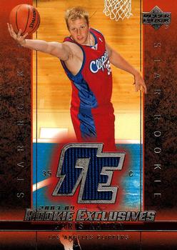 2003-04 Upper Deck Rookie Exclusives - Jerseys #J6 Chris Kaman Front