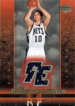2003-04 Upper Deck Rookie Exclusives - Jerseys #J18 Zoran Planinic Front