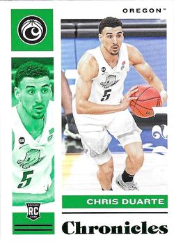 2021 Panini Chronicles Draft Picks - Green #18 Chris Duarte Front