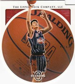 2003-04 Upper Deck Standing O - Die Cuts/Embossed #25 Yao Ming Front