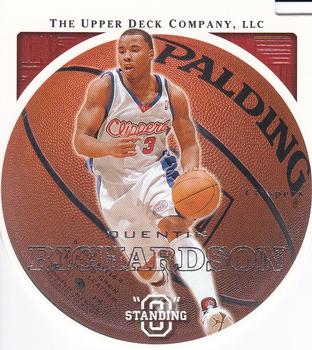 2003-04 Upper Deck Standing O - Die Cuts/Embossed #32 Quentin Richardson Front
