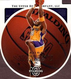 2003-04 Upper Deck Standing O - Die Cuts/Embossed #33 Kobe Bryant Front