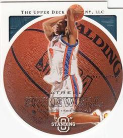 2003-04 Upper Deck Standing O - Die Cuts/Embossed #46 Latrell Sprewell Front