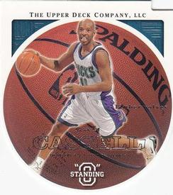 2003-04 Upper Deck Standing O - Die Cuts/Embossed #47 Sam Cassell Front