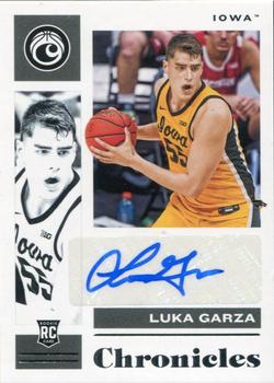 2021 Panini Chronicles Draft Picks - Chronicles Rookie Signatures #CR-LGA Luka Garza Front