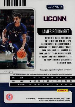 2021 Panini Chronicles Draft Picks - Contenders Optic College Tickets #COT-JB James Bouknight Back