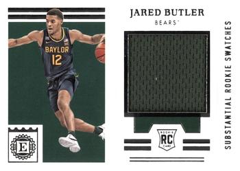 2021 Panini Chronicles Draft Picks - Encased Substantial Rookie Swatches #ESS-JB Jared Butler Front