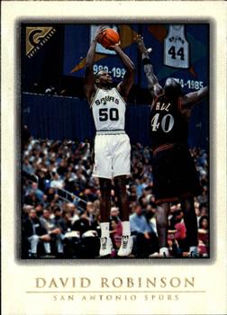 1999-00 Topps Gallery #74 David Robinson Front