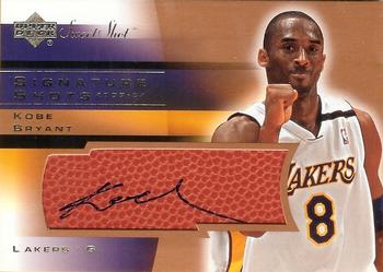 2003-04 Upper Deck Sweet Shot - Signature Shots #KB Kobe Bryant Front
